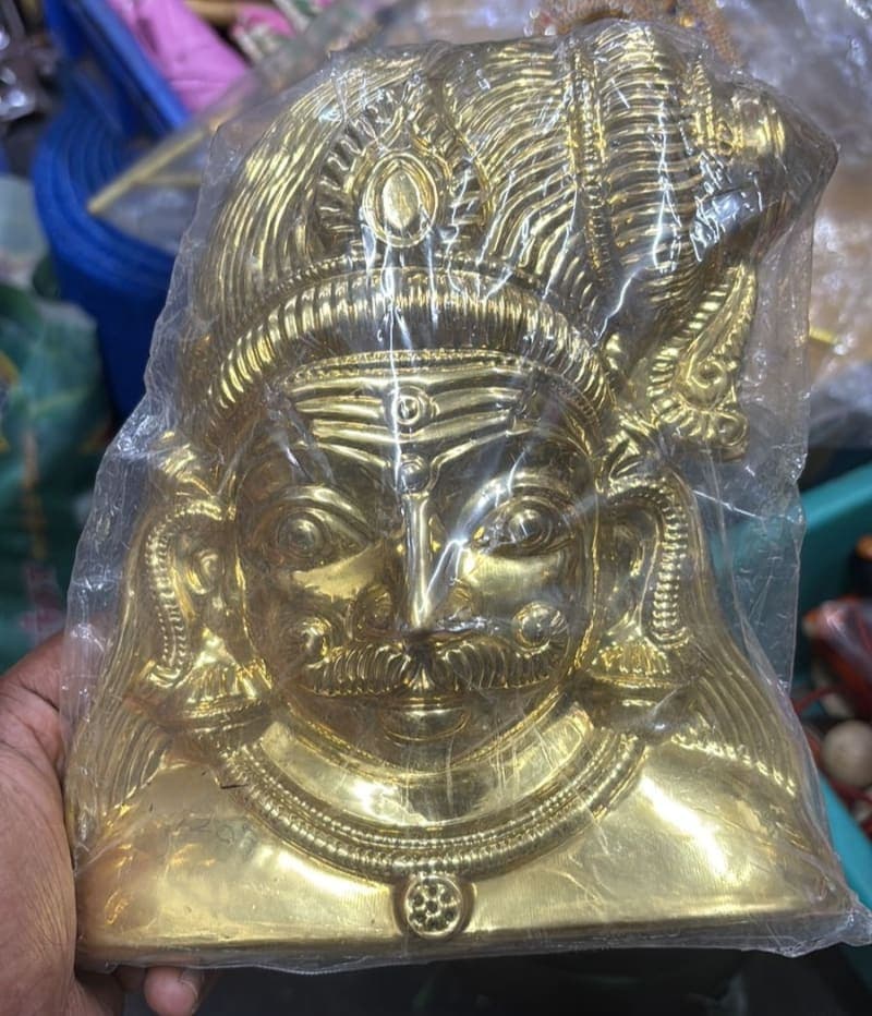 Karuppasamy face