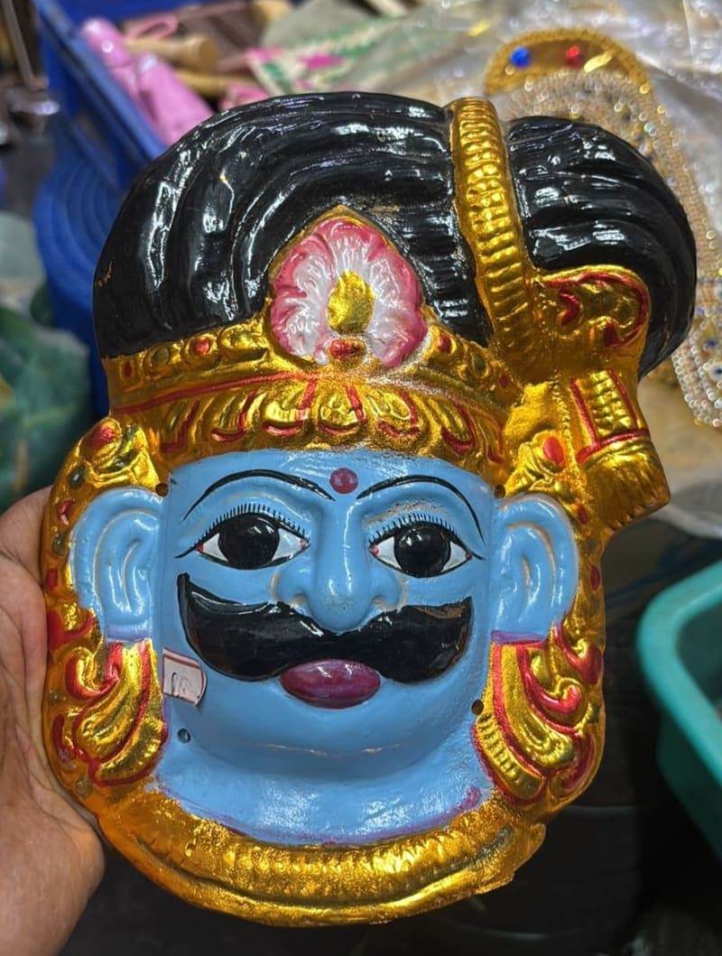Karuppasamy face